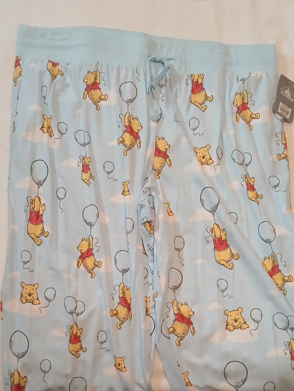 NWT Winnie The Pooh Balloons Lounge Pants PJ Pajama Bottoms Disney Store 2XL
